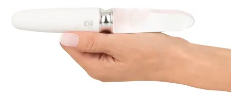 Liaison Straight LED Dual-Ended Glass & Silicone Intimate Massager 17.7cm