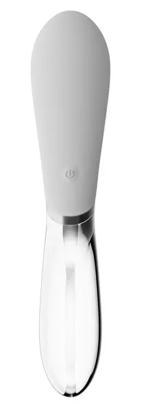 Liaison Curve LED Dual-End Glass & Silicone Massager 20.5cm