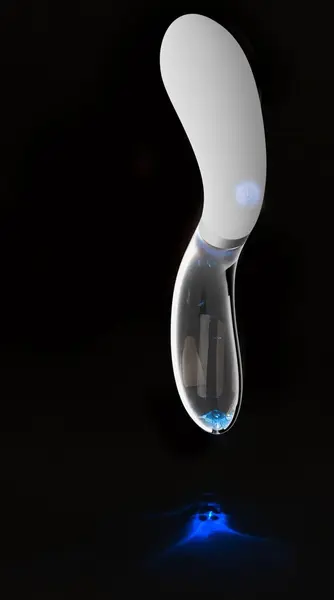 Liaison Curve LED Dual-End Glass & Silicone Massager 20.5cm