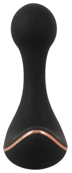 ANOS RC Prostate Massager - Vibrating Silicone, Remote Control, Black