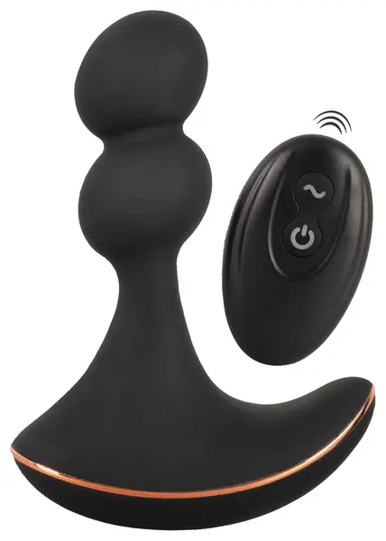 ANOS RC Rotating Intimate Massager with Remote, Black, 13.3 cm