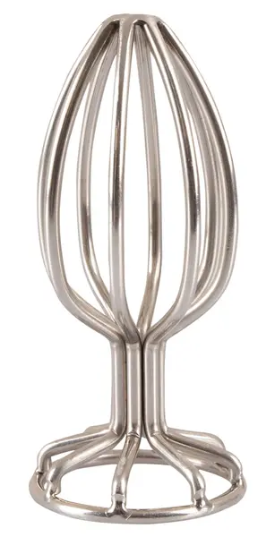 ANOS Metal Cage Stainless Steel Intimate Plug 3.8 cm