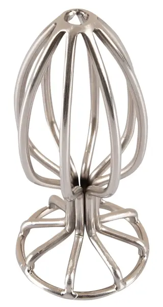 ANOS Metal Cage Stainless Steel Intimate Plug 3.8 cm