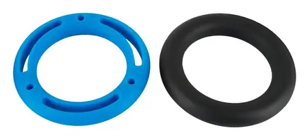 You2Toys Silicone Ring Set 2-Pack - Flexible, Assorted Colors & Designs