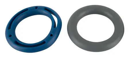 You2Toys Silicone Ring Set 2-Pack - Flexible, Assorted Colors & Designs