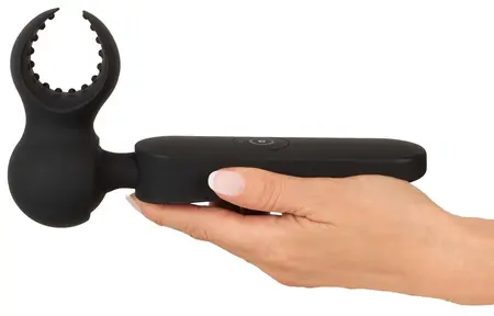 Couples Choice Wand Masažer sa Više Nastavaka, 21.5 cm, Crni