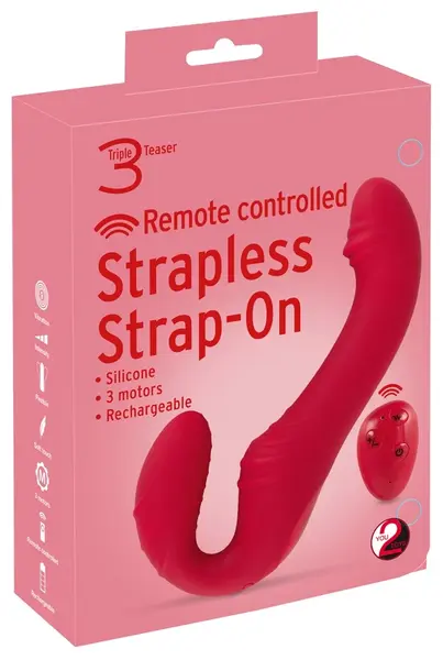 You2Toys RC Bez Pojasa Vibrirajući Dupli Sistem 19.1 cm Silikon Ljubičasti