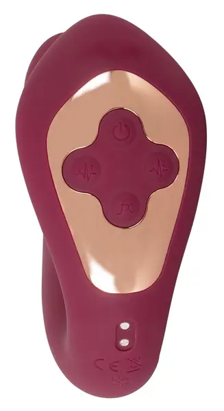 Javida Thumping & Shaking Rabbit Intimate Machine, Silicone, Purple, 17 cm