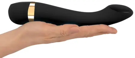 You2Toys Hot 'n Cold Vibrator Black - Multi-Temperature Massage, 21.6 cm