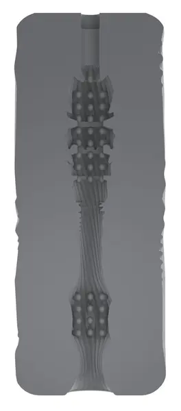 Stroker Model 02 - Discreet Flexible Intimate Device, 15 cm, TPE
