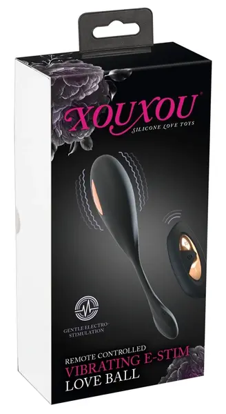 JOLT e-RC Love Ball Intimni Trenažer sa E-Stimulacijom i Vibracijom, 18.6 cm, Ružičasta