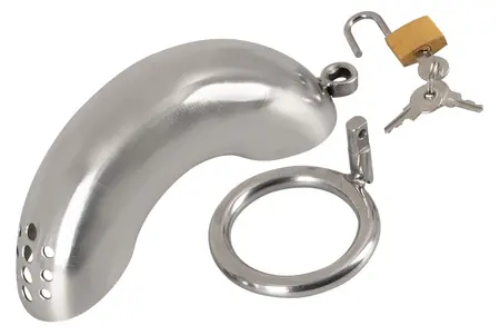 Fetish Collection Kratki Uređaj Čednosti od Nerđajućeg Čelika 13.5 cm