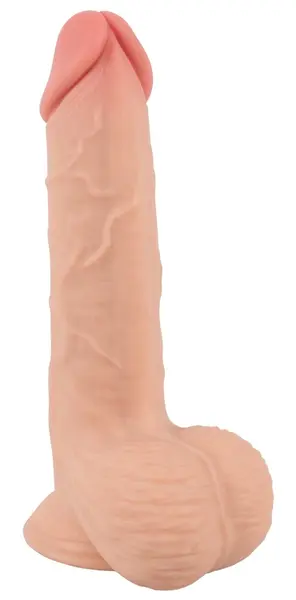 Nature Skin Fleksibilni Model S 19 cm sa Pokretnom Površinom, Usisna Baza