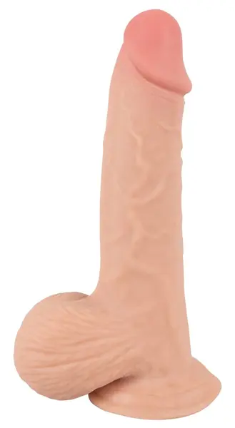 Nature Skin Fleksibilni Model S 19 cm sa Pokretnom Površinom, Usisna Baza
