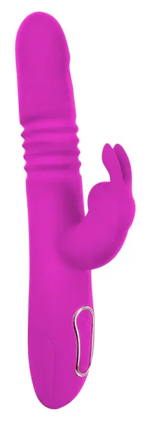 Sweet Smile Thrusting Pearl Ra Pink Dvostruki Intimni Uređaj 26 cm