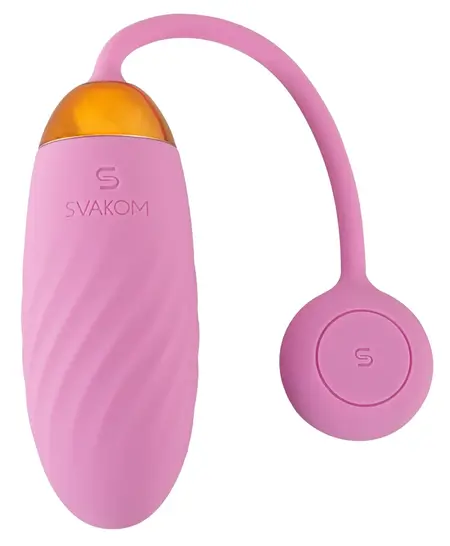 SVAKOM Ella Neo Ružičasta – Interaktivna Vibro-Lopta sa Aplikacijom, 21 cm