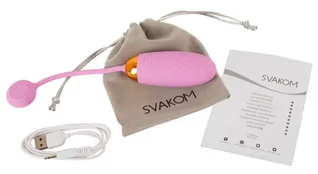 SVAKOM Ella Neo Ružičasta – Interaktivna Vibro-Lopta sa Aplikacijom, 21 cm