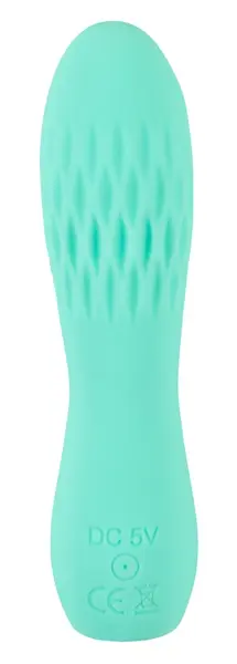 Cuties Mini Vibrator Green 3.G - Compact Waterproof Silicone Model