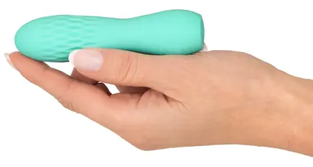 Cuties Mini Vibrator Green 3.G - Compact Waterproof Silicone Model