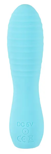 Cuties 3rd Gen Mini Vibrating Massager Blue Silicone Compact 10 Modes