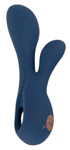 Julie Mini Rabbit Dual-Action Silicone Intimate Device 15cm Pink
