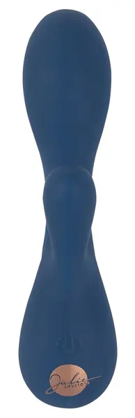 Julie Mini Rabbit Dual-Action Silicone Intimate Device 15cm Pink