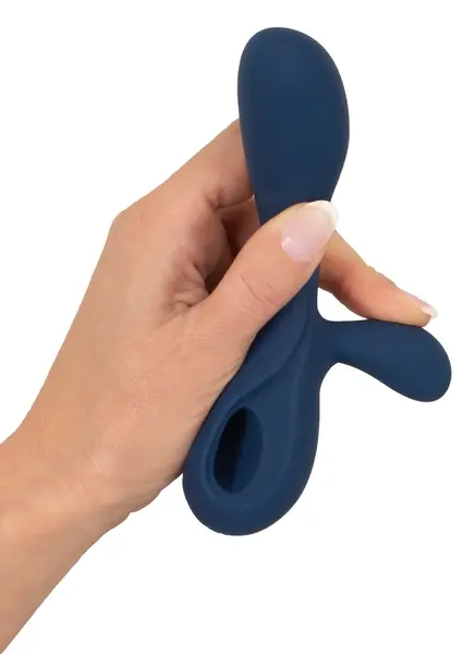 Julie Mini Rabbit Dual-Action Silicone Intimate Device 15cm Pink