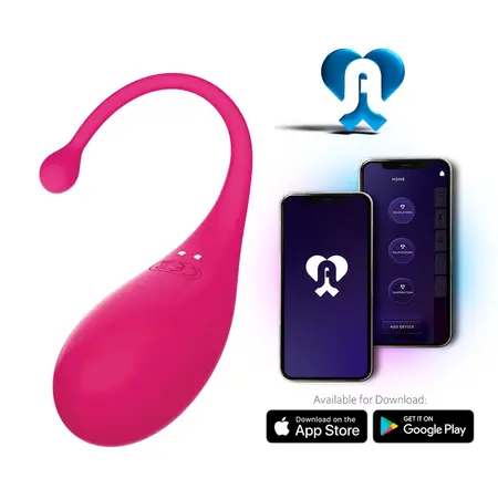 Adrien Lastic Palpitation Intimni Uređaj Sa Aplikacijom, 18 cm, Ljubičasta