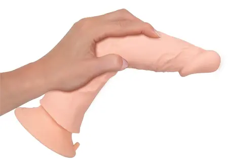 Nature Skin Bendable RC Flexible Intimate Device 21.5 cm TPE Beige