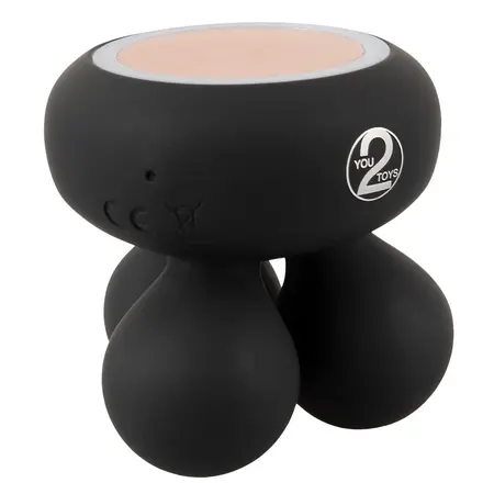 CUPA Warming Mini Massager - Dual-Ended, Heated, Compact Silicone Device