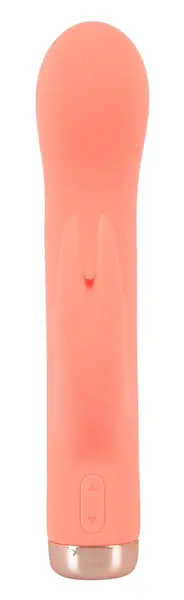 Peachy Mini Rabbit Vibe Meki Silikon Touch 10 Režima Pastelno Roze 16.7 cm