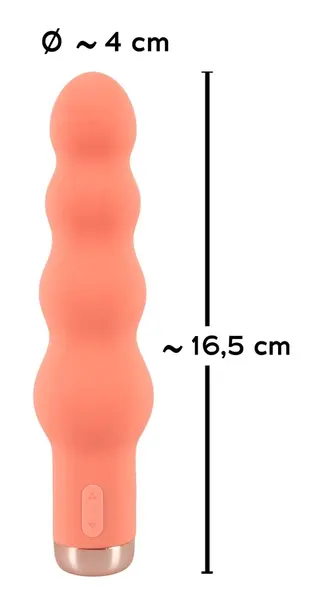 Peachy Mini Beads Intimni Masažer Pastelni 10 Režima 16.5 cm