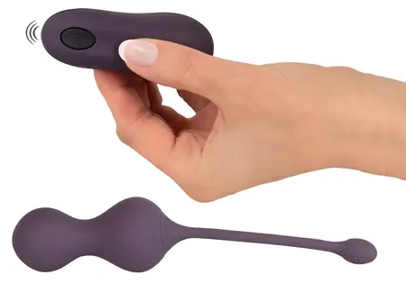 You2Toys RC Duo Vibrating Love Balls Silicone 10 Modes Black 48g