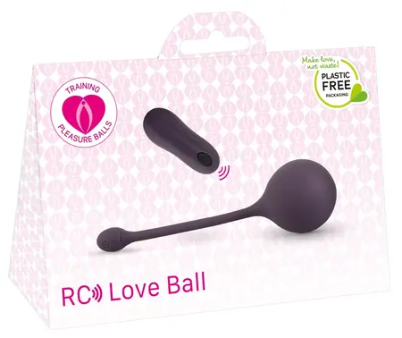 You2Toys RC Love Ball Vibrating Pelvic Trainer, Silicone, 14.3 cm, Purple