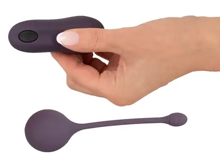 You2Toys RC Love Ball Vibrating Pelvic Trainer, Silicone, 14.3 cm, Purple