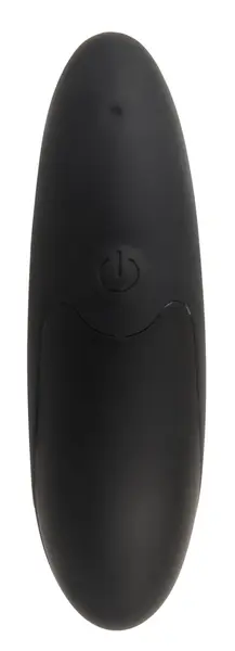 ANOS Mini Prostate Plug 7-Mode Vibrating Silicone Black 10.5cm