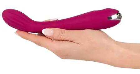Sweet Smile Zakrivljeni Stimulator G-Spot, 12 Režima, USB, Ljubičasta, 20 cm