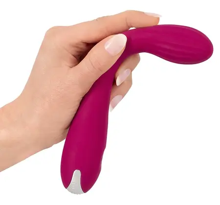 Sweet Smile Zakrivljeni Stimulator G-Spot, 12 Režima, USB, Ljubičasta, 20 cm