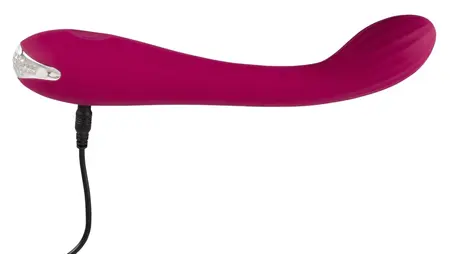 Sweet Smile Zakrivljeni Stimulator G-Spot, 12 Režima, USB, Ljubičasta, 20 cm
