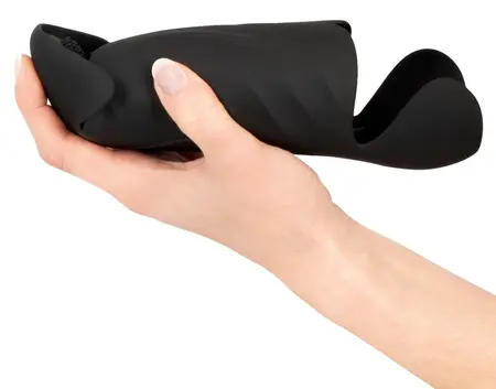 Rebel Intimni Trener 3-Tačkasti Vibrirajući Silikon, 22.1 cm, Crna