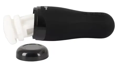 Rebel Intimna Mašina 3-u-1 Grejanje Vibracija Sisanje Crna 26 cm