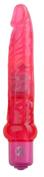 You2Toys Jelly Anal Model Pink 7-Mode Vibration TPE 17.5cm