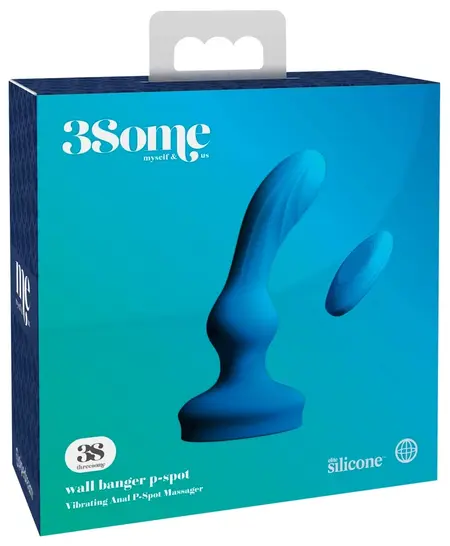 Pipedream Threesome Wallbanger P-Spot Silicone System with Remote 14.2cm