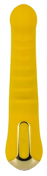 Your New Favorite G-Spot Vibrator Žuti 20cm Punjivi Silikon