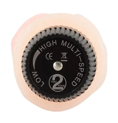 You2Toys Pink Lover Flexible Vibrator, Multi-Speed, 23 cm, Pink
