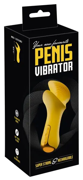 You2Toys Vibrating Intimate Device Yellow Flexible 10 Modes 15.9cm