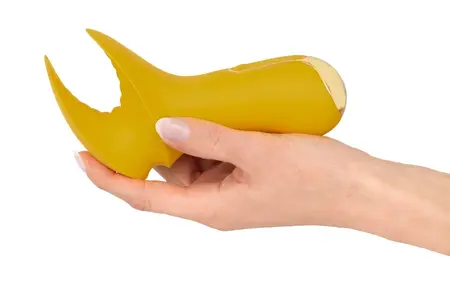 You2Toys Vibrating Intimate Device Yellow Flexible 10 Modes 15.9cm