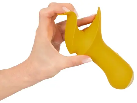 You2Toys Vibrating Intimate Device Yellow Flexible 10 Modes 15.9cm