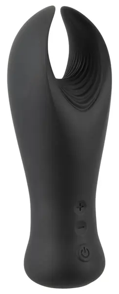 Rebel Fleksibilna Silikonska Intimna Mašina sa Vibro-Krilcima Crna 16cm