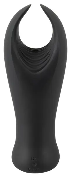 Rebel Fleksibilna Silikonska Intimna Mašina sa Vibro-Krilcima Crna 16cm